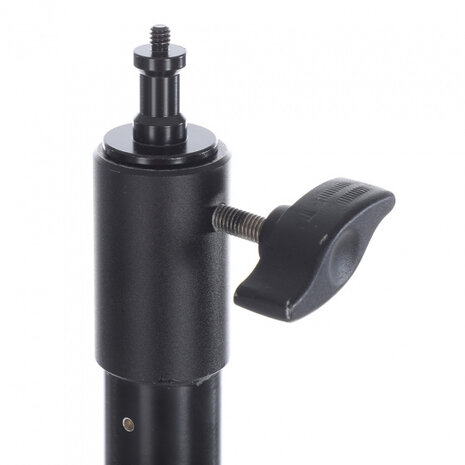 lampstatief LM-1650HA Heavy Duty 171 cm zwart