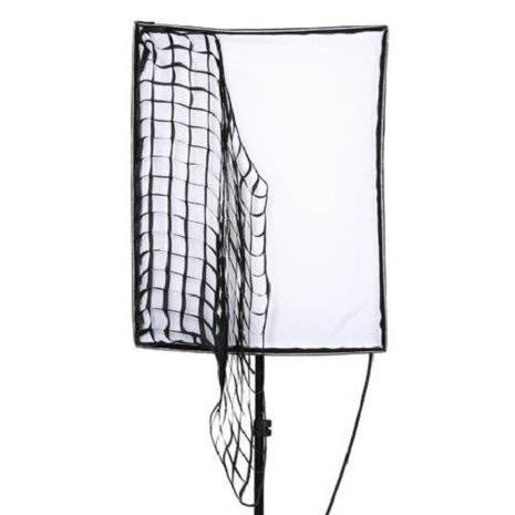 softbox + honingraat RX-18SB+HC II 45 x 60 cm zwart