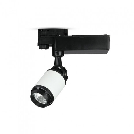 railspot VT-4512 led 10W 6000K 800lm aluminium zwart/wit