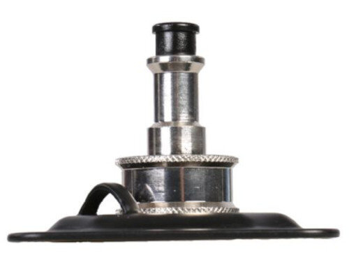 spigot-adapter 2-in-1 MBH-700S 8 cm staal zwart