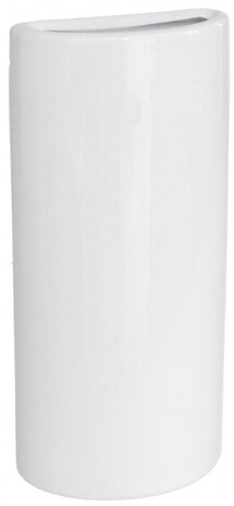 luchtbevochtiger Moon 17 cm keramiek wit