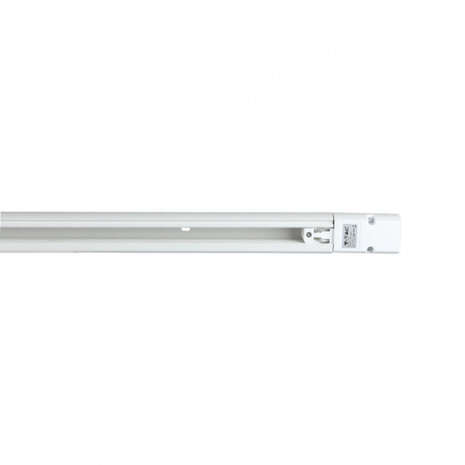 rail voor railverlichting 1 meter aluminium wit
