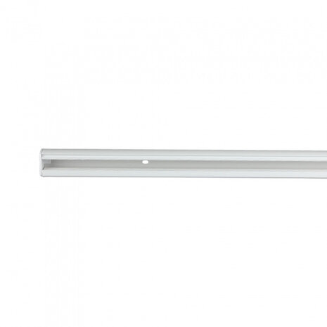 rail voor railverlichting 1 meter aluminium wit