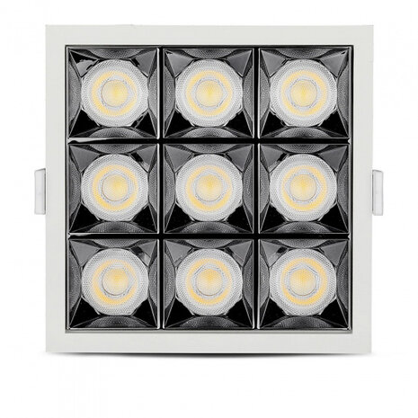 plafondlamp VT-2-36 led 13 cm 36W 5700K 2880lm IP20 wit