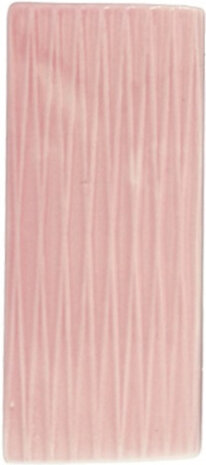 luchtbevochtiger Lines 17,7 cm keramiek roze 2-delig