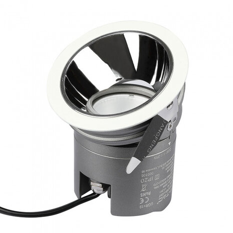 inbouwspot VT-2916 led 15W 4000K 1000lm IP20 zwart/wit