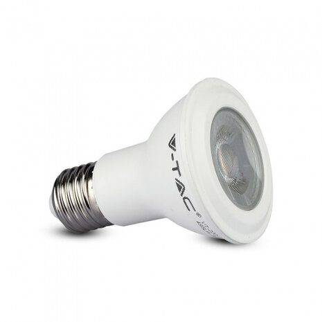 ledlamp VT-220 PAR20 E27 6W 6400K 400lm wit