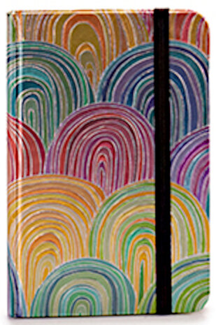 notitieboek Circles verlijmd 14 x 9 cm papier