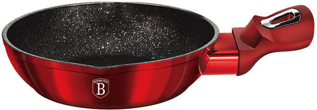 koekenpan Mini Burgundy 16 cm aluminium rood