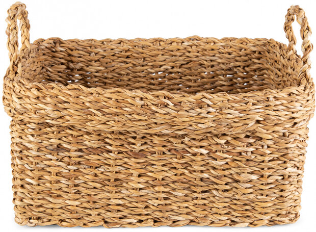 opbergmand Nator 34 x 23 x 18 cm zeegras naturel