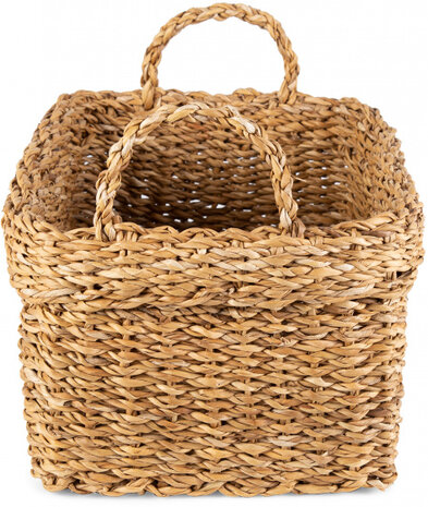 opbergmand Nator 34 x 23 x 18 cm zeegras naturel