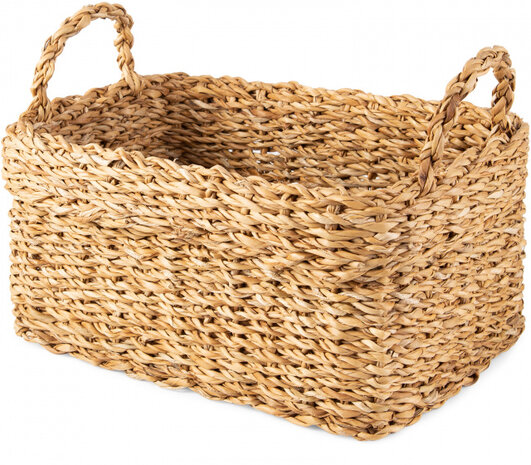 opbergmand Nator 29 x 20 x 15 cm zeegras naturel