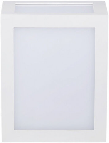 wandlamp VT-822 12W IP65 led 6400K 10,8 x 13 x 16 cm wit