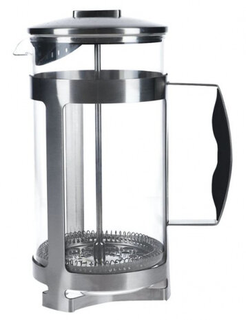 cafeti&egrave;re Trieste 1L 20,5 cm glas grijs/transparant