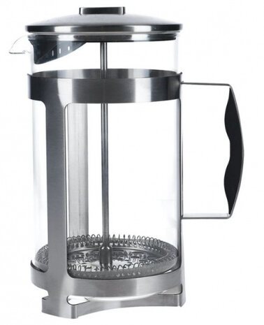 cafeti&egrave;re Trieste 1,5 liter 21,5 cm glas grijs