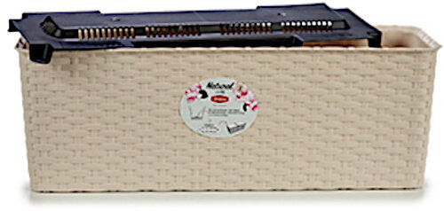 plantenbak Natural waterreserve 49 cm beige 2-delig