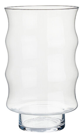 vaas 20 x 30 cm glas transparant