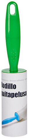 kledingroller 27 cm papier groen 5-delig