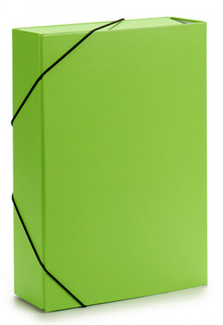elastomap 24 x 7 x 31,5 cm karton groen