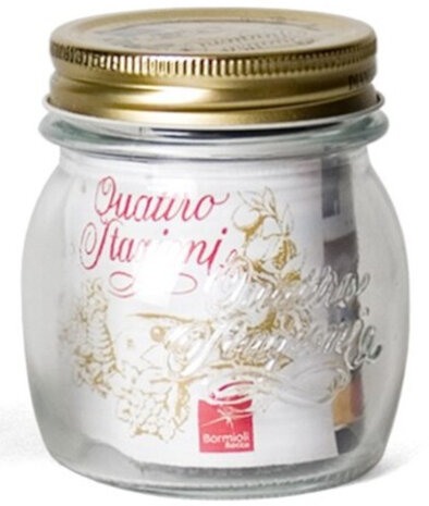 voorraadpot Bormioli 250 ml 8 x 9 cm glas transparant