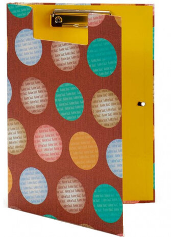 klembord A4 karton 23 x 2 x 32 cm bruin