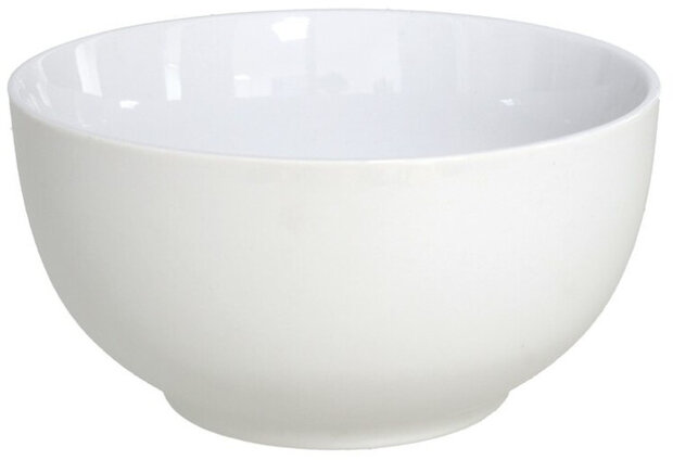 kom Norway 210 ml 13,5 x 7 cm porselein wit