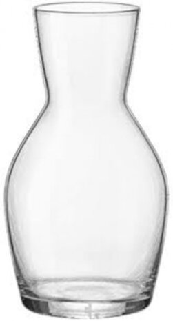 karaf Rocco 1 liter 11 x 21,5 cm glas transparant
