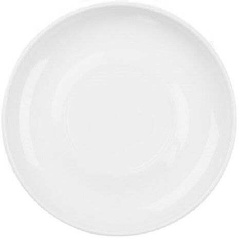 koffieschotel Toledo 13 cm opaalglas wit