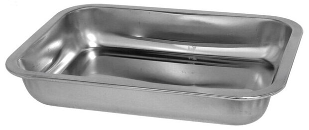 ovenschaal Rustidera Allan 2,7 liter RVS zilver