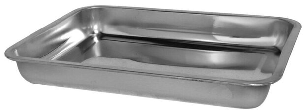 ovenschaal Rustidera Allan 4,8 liter RVS zilver