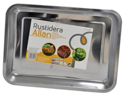 ovenschaal Rustidera Allan 4,8 liter RVS zilver