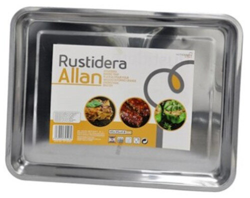 ovenschaal Rustidera Allan 7,8 liter RVS zilver