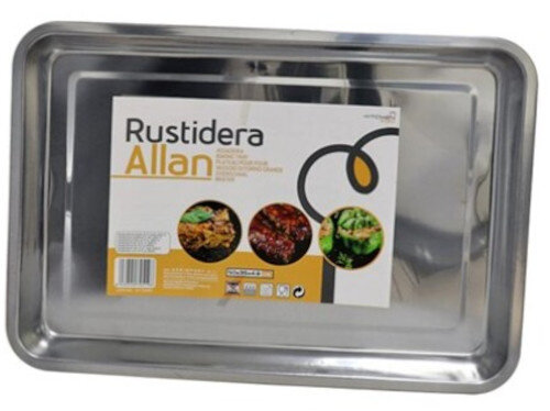 ovenschaal Rustidera Allan 8,75 liter RVS zilver
