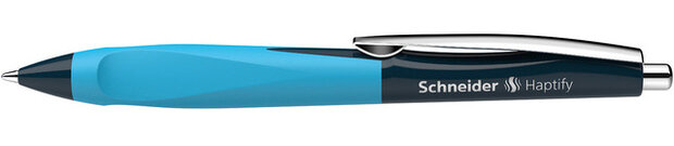 balpen Haptify M rubber blauw