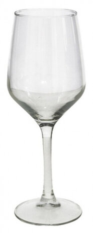 wijnglas 420 ml 7,5 x 22,5 cm transparant