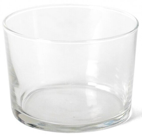 whiskeyglas 230 ml 8 x 6 cm transparant