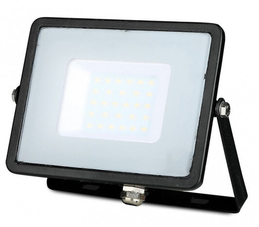 schijnwerper VT-30 30W 2400 lumen 3000K 17,8 cm zwart