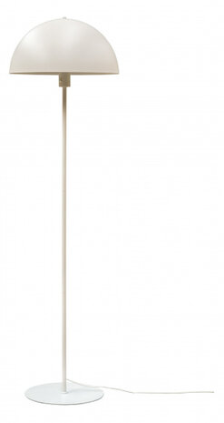 vloerlamp Stockholm 140 cm 40W E27 staal  wit