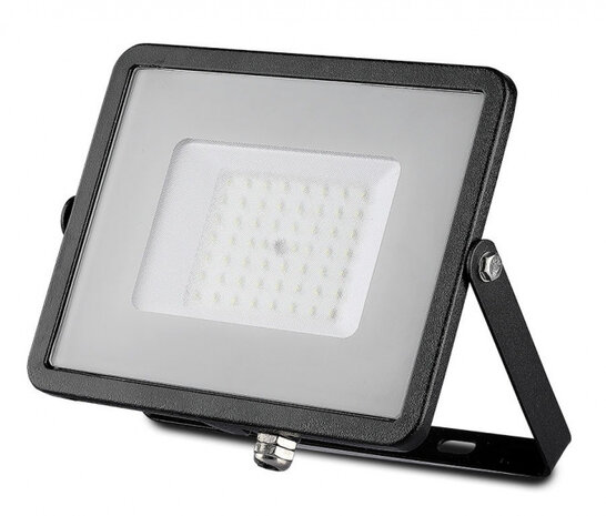 schijnwerper VT-50 50W 4000 lumen 4000K 22,3 cm zwart