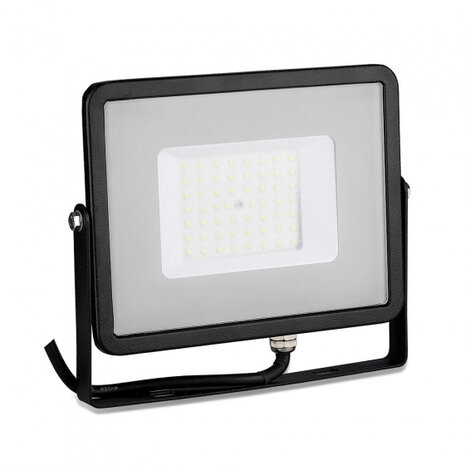 schijnwerper VT-50 50W 4000 lumen 4000K 22,3 cm zwart