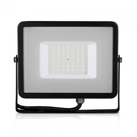 schijnwerper VT-50 50W 4000 lumen 4000K 22,3 cm zwart