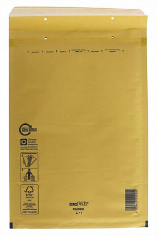 envelop 22 x 34 cm papier geel