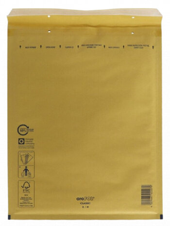 envelop 27 x 36 cm papier geel