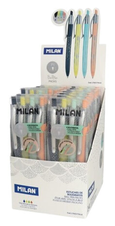 balpen 1 mm 13,5 cm gekleurd 14 stuks
