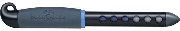 vulpen Scribolino junior 13 cm RVS zwart/blauw