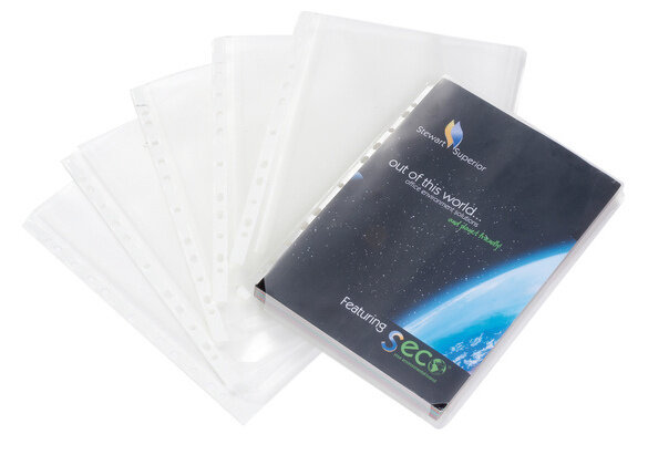 insteekmap A4 polyester transparant