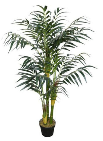 kunstplant Areca Palm 100 cm bamboe groen