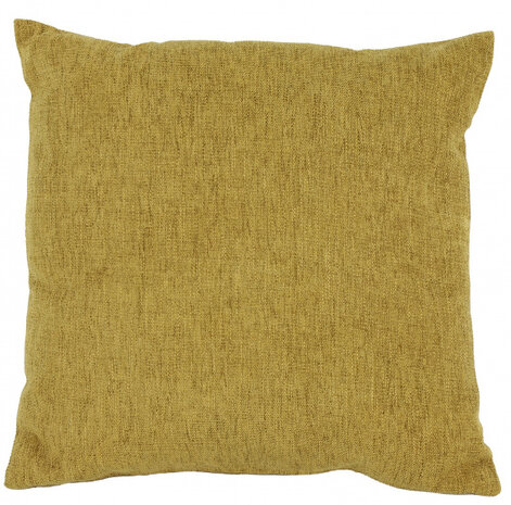 sierkussen Fantasy 45 x 45 x 10 cm textiel geel