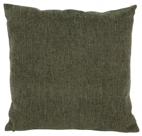 sierkussen Fantasy 45 x 45 x 10 cm textiel olijf