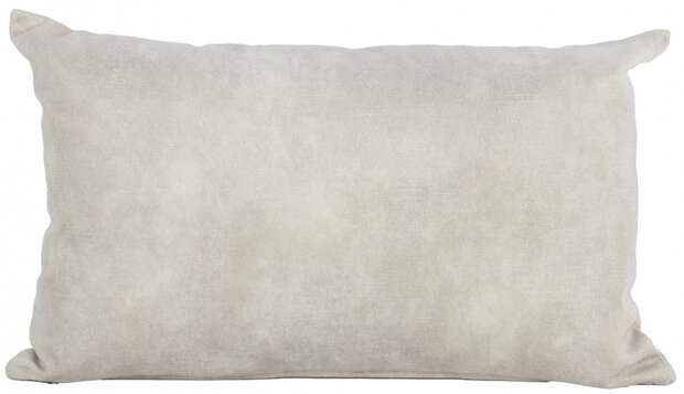 sierkussen Palladium 55 x 35 cm textiel cr&egrave;me